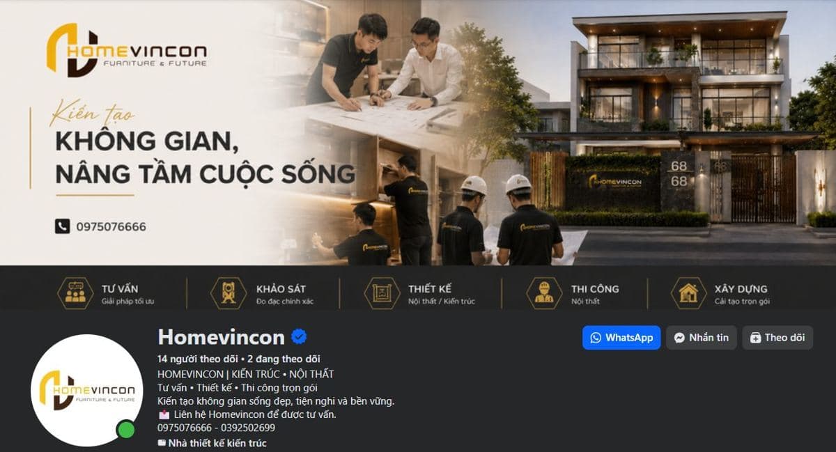 Fanpage Homevincon