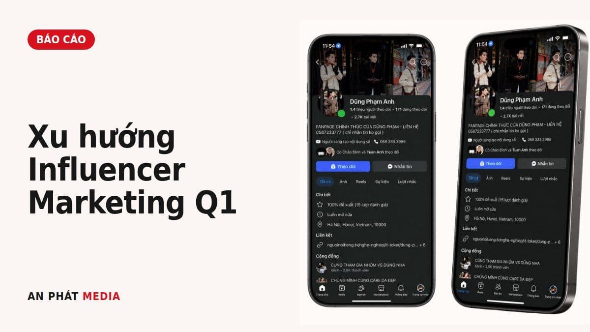 Báo cáo: Xu hướng Influencer Marketing tại Việt Nam Q1/2026