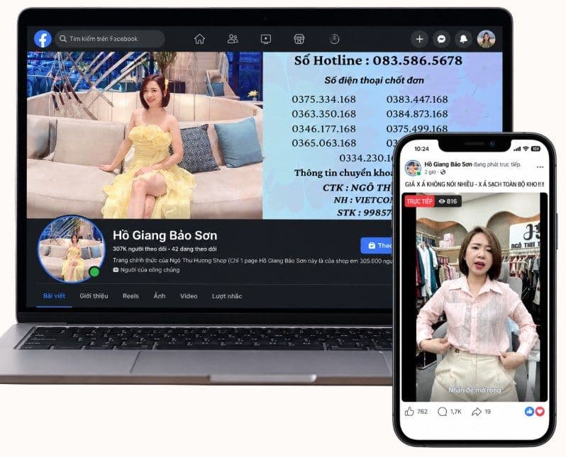 Chiến dịch Ads livestream Hồ Giang Bảo Sơn
